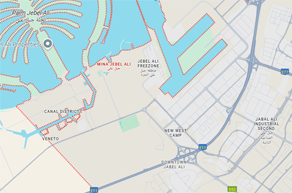 ja map dubai